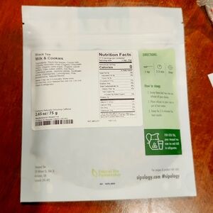 New Sipology milk & cookies tea